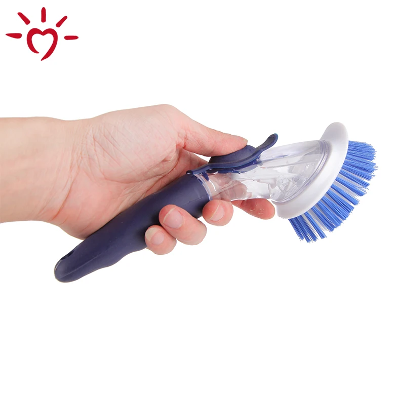Kitchen scrubber long handle cleaning dish washing brushes