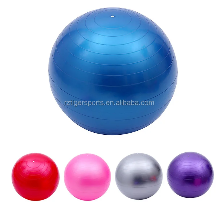 blue yoga ball