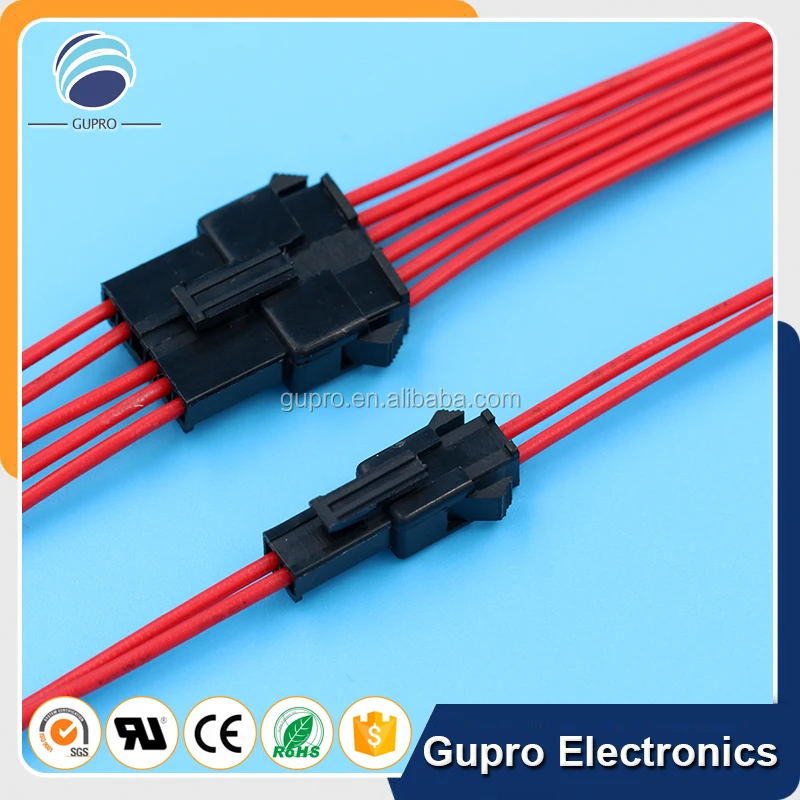 4pin wiring harness ends with pins terminals male /& female electrical plugs DC