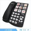 good performance corded big picture telephone with big button