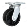 Longway 200-280 kg load weight both roller and plain bearing high temperature PP wheel caster