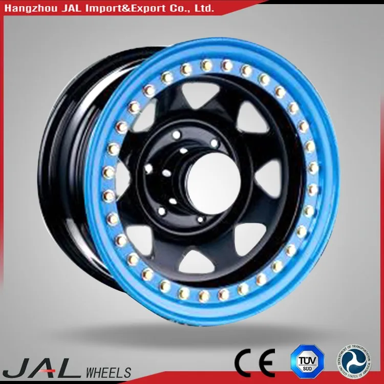 Beadlock Steel Wheels Rim 4x140 Custom Widely Used Car Rim For Sale