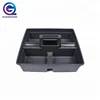 Restaurant special table clean rectangle PP plastic toolbox 2 compartment cleaning tool plastic caddy