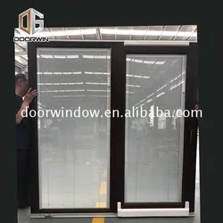 Double opening window layer glass windows hinged