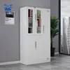Modern Office Furniture Glass Display Steel Filing Cabinet with locker