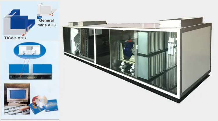Air Handling Unit, AHU, 5000m³ - detail 12