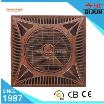 Wooden Color Shami Decorative Ceiling Box Fan With 3 Speed Indicator Light Buy Shami Ceiling Fan Decorative Ceiling Fan Ceiling Box Fan Product On