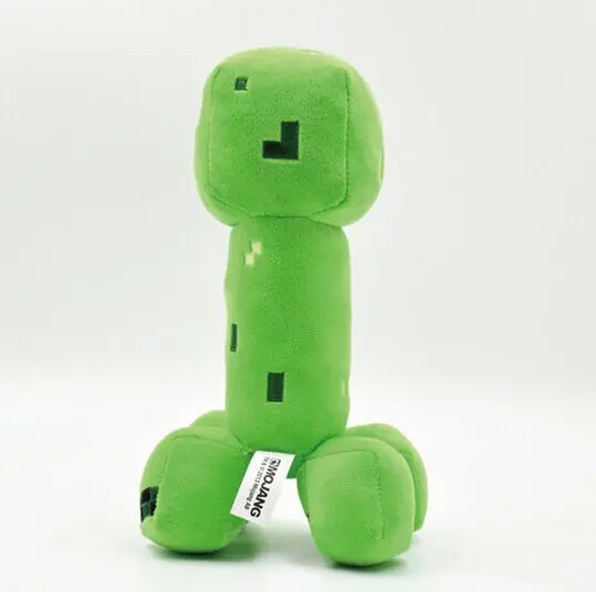 Good Quality Minecraft Plush Toy 18cm 28cm Cooly Creeper Jj Dolls Toys Popular Gifts