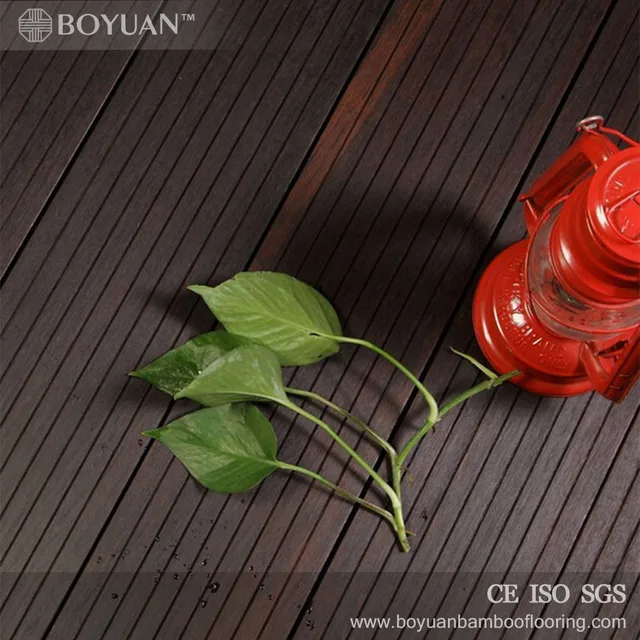 BY Professional CE ISO9001 long board outdoor bamboo decking