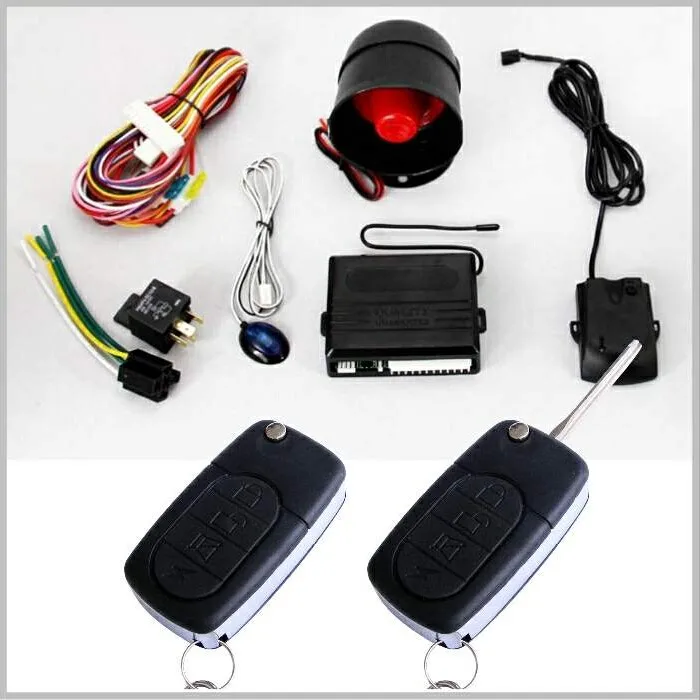 Easy Install Immobilizer System One Way Alarm Vehicle Security Car