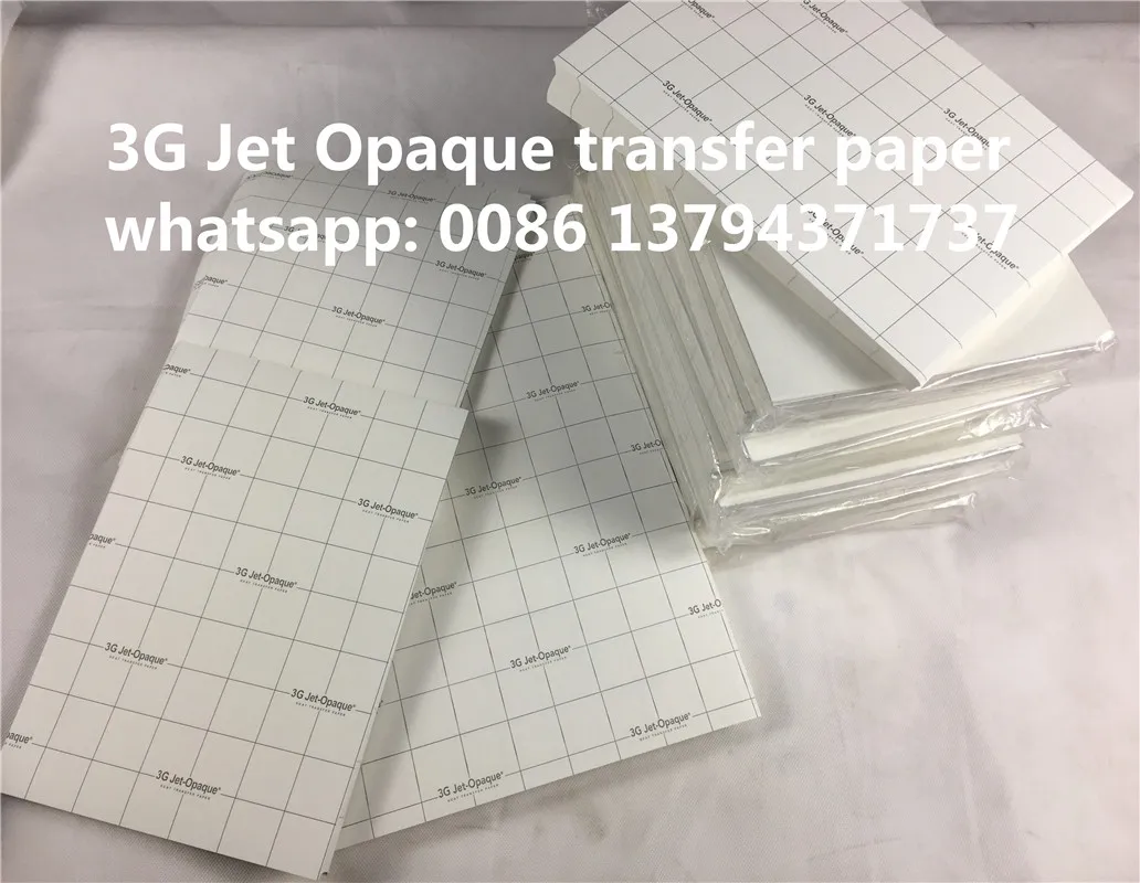 3G JETOPAQUE light and dark color inkjet heat transfer printing paper