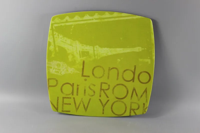 10.25"Melamine Square Plate Melamine picnic plate