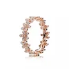 18k gold plated flower 925 silver small daisies ring jewelry ring wedding