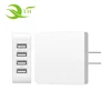 USB Plug Travel Adaptor - 4 Ports 7.2A/36W Multi Wall USB Charger with UK EU US Fast Travel Adapter