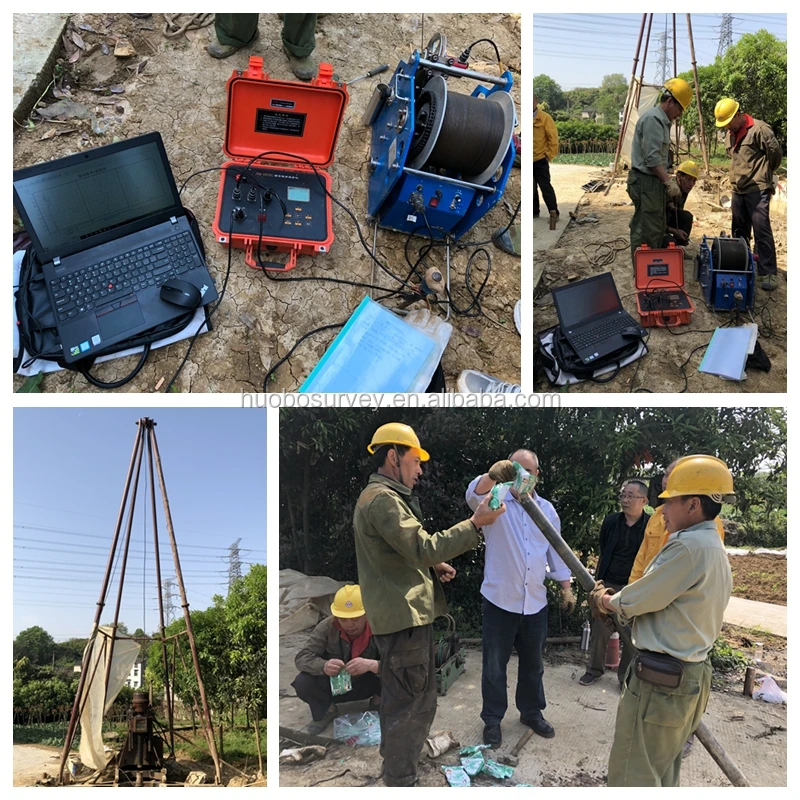 Self-locking & Manual Brake Well Borehole Logging Winch Made in China