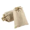 Wedding Party Arts Crafts Projects Presents Snacks Jewelry Christmas Burlap Bags hessian large drawstring gift bags