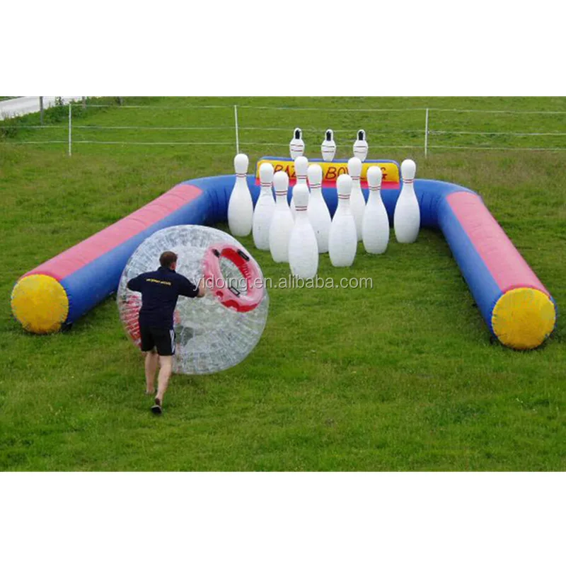 giant outdoor bowling set