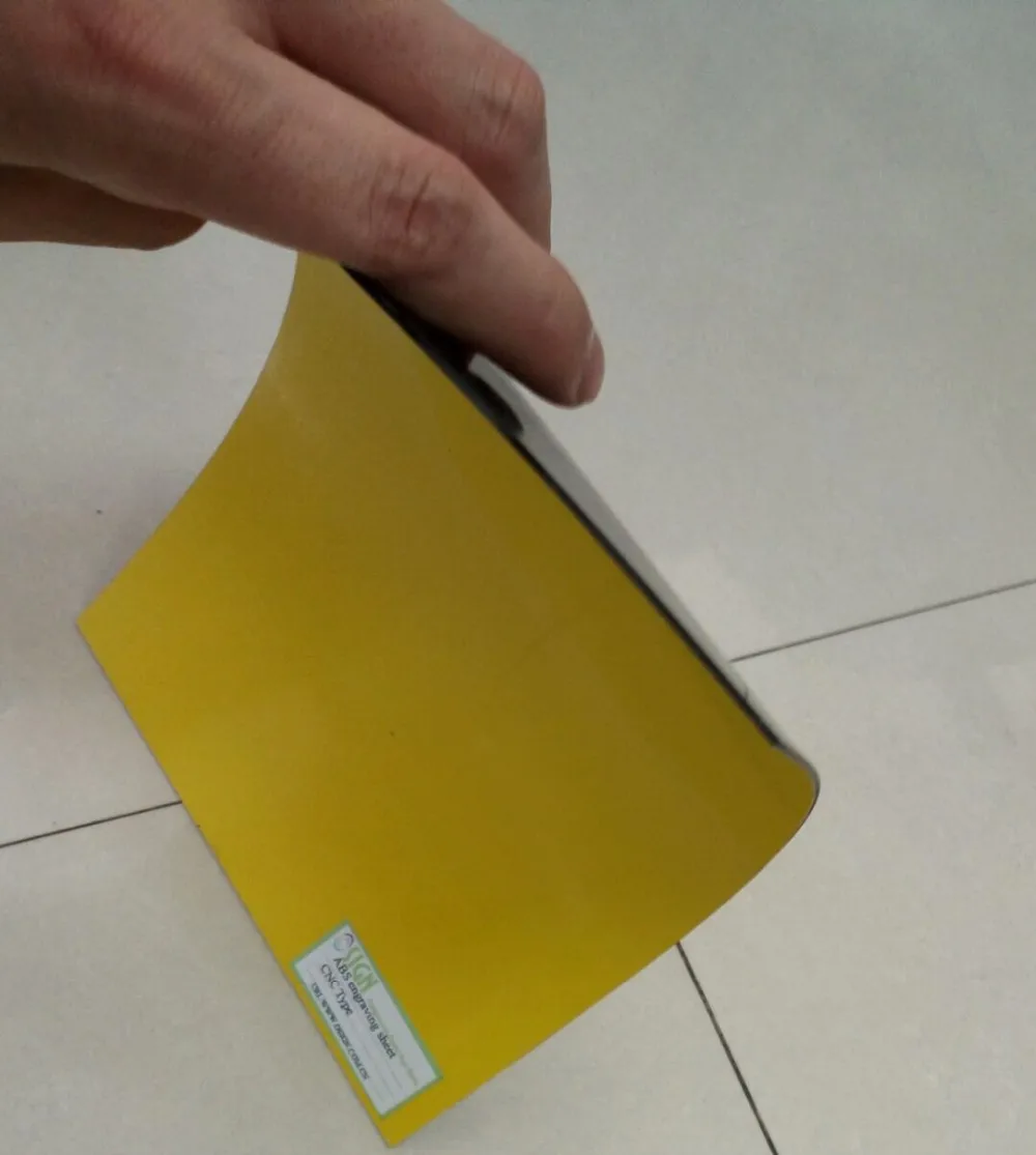 Laser Engraving Cutting Rotary Engraving Cutting Abs Double Color Board