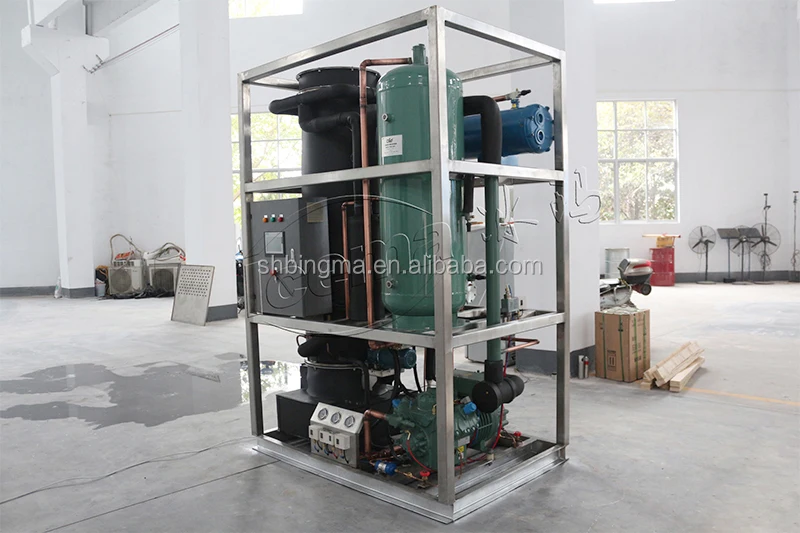 Air cooled industrial ice tube making machine with CE Certification