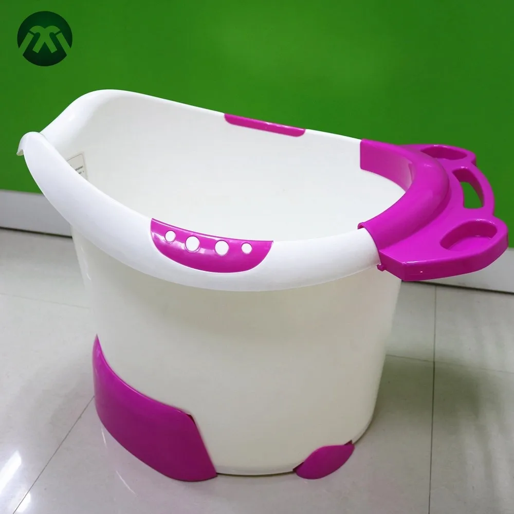 High Quality Folding Portable Baby Bath Tub Plastic Large Baby