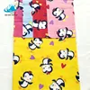big flower printed 100%cotton flannel fabric / cotton brushed fabric/ patchwork flannel fabric