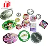 Cheap Wholesale Custom All Sizes Rectangle / Square Round Cmyk Reflective Printing Promotional Tin Button Badge