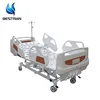 BT-AM004 ordinary 5-Function stainless ICU manual patient hospital cot care day adjustable backrest sick fowler bed For Sale