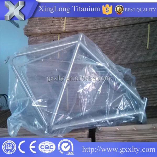 2015 high quality titanium track bike frame