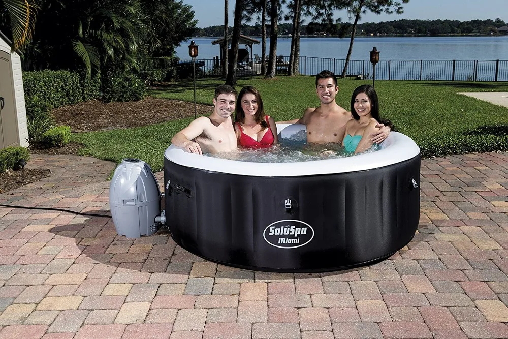Bestway 54123 Miami Air Jet Jacuzzi Swim Cheap Outdoor Tubs Spa Buy
