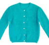 fancy stitch, feather effect, girl's cardigan warmly sweater