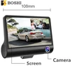 High quality Fhd 1080p Wide Angle Camera 4.0 Inch Three Lens Car Dvr Video Recorder