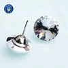 Yiwu Wholesale Glass Nail Buttons Furniture Upholstery Crystal Button With Nail