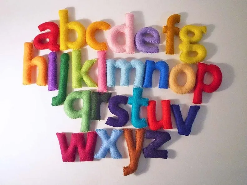 alphabet plush