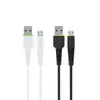 budi 3m usb-micro double side micro both used date cable cable transfer can pass 2.4A 9.8FT TPE cable