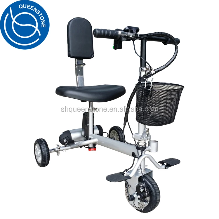Оптовая продажа портативный аккумулятор 3 колеса электрический скутер для пожилых людей
