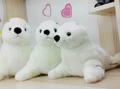 Gift for baby 1pc 35cm creative Aquarium sea world animal white sea lions seals plush doll