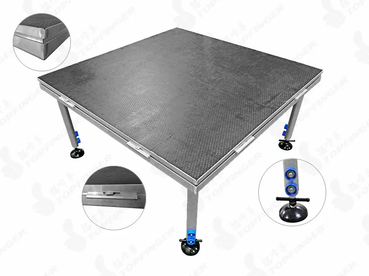 Cheap Outdoor Aluminum Circle Circular Round Portable Stage Platform For Wedding