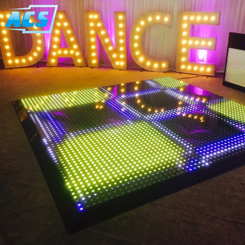 Infinity Mirror 3d Led Neon Dance Floor For Night Club Decoration Buy