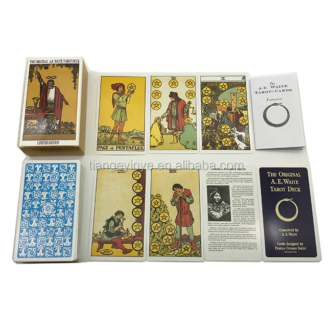 Asli Kartu Rider Waite Tarot Deck Buy Kartu Tarot Deck Rider