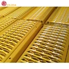Punched Hole aluminum anti skid Serrated walkway Grip Strut perforated plank grating for safety
