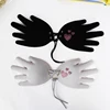 Wholesale Crystal Rhinestone Transfer Sexy Hot Lady Push Up Magic Invisible Strapless Silicone Bra