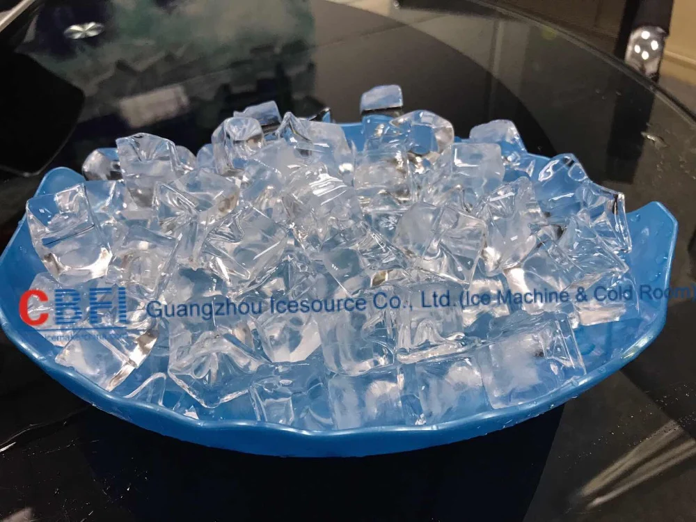 product-CBFI-Guangzhou CBFI CV5000 Cube ice machine with semi auto packing ice bin-img-1