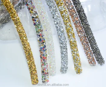 Rhinestone Round Resin Sheet Tape - Buy Rhinestone Trim,Rhinestone