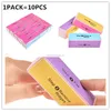 4 Sides Nail Art Files Buffer Block Manicure Tool For Manicure UV Polish Tool