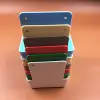 Dental plastic work pans with clip holder