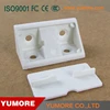 Small decorative plastic right angle brackets