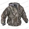Battery heated camouflage jacket