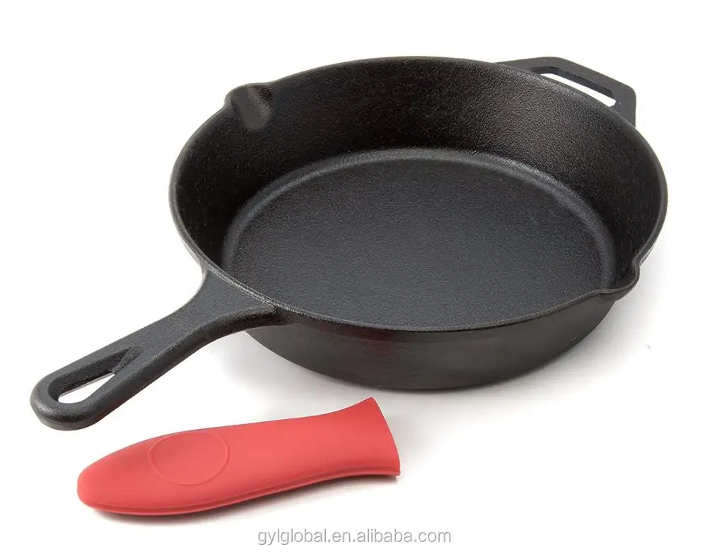 Preseasoned Cast Iron Skillet Oven Safe Cookware Heatresistant