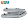 RIB 380 Good quality 1.2mm PVC or Hypalon inflatable boat with aluminum hull for sale