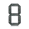6 inch LED digital segment board with green color